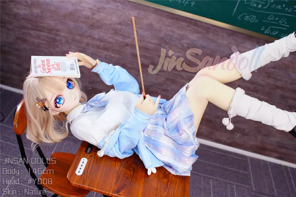 WM S-TPE 146cm Anime TPE Sex Doll with PVC Head #Y008